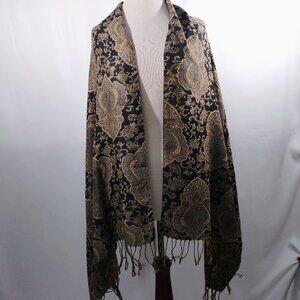 ✨ Paisley Fringe Cover-Up / Wrap / Shawl | One Size ✨